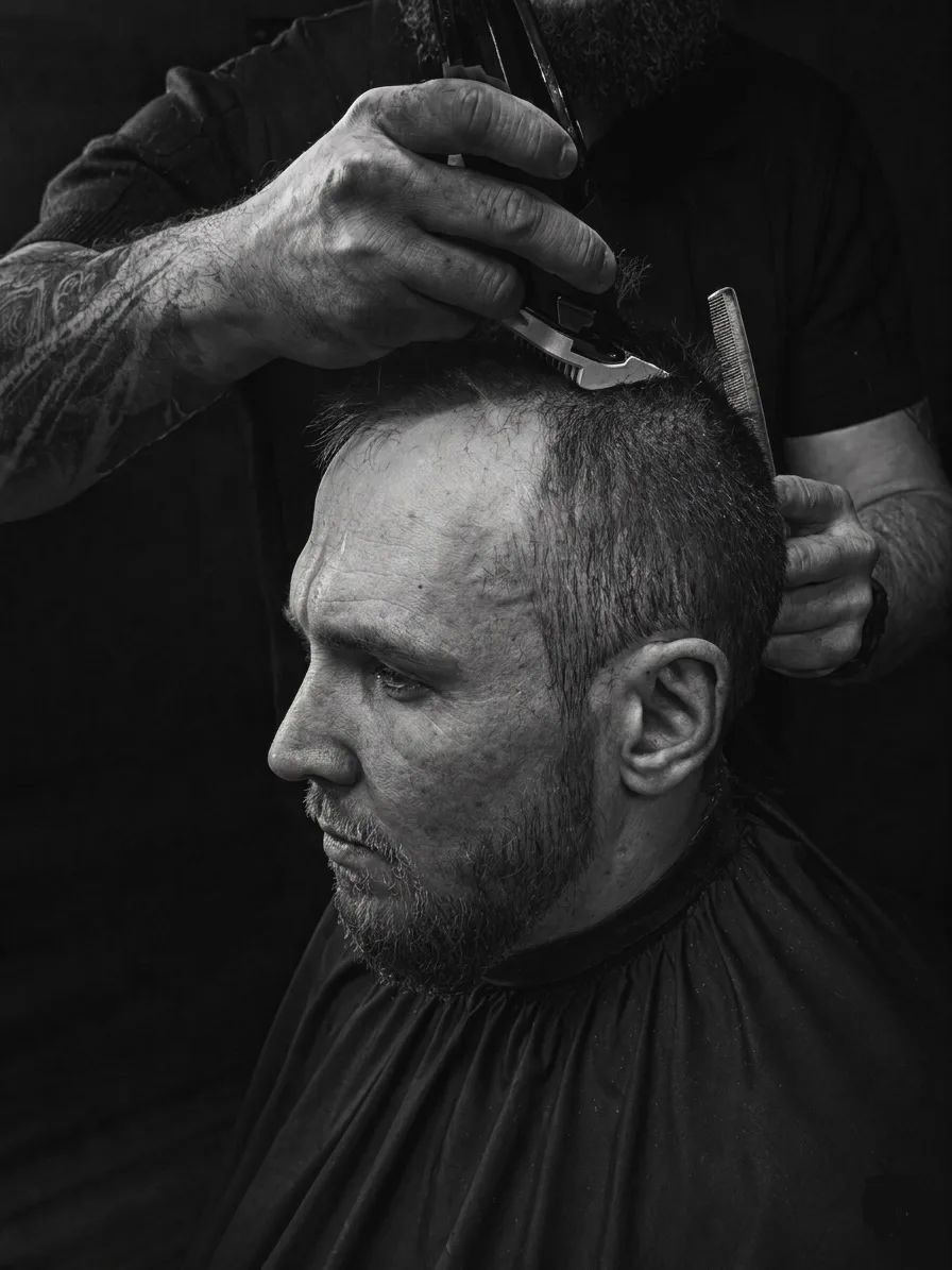 Стрижка машинкою — барбершоп ALED у Києві