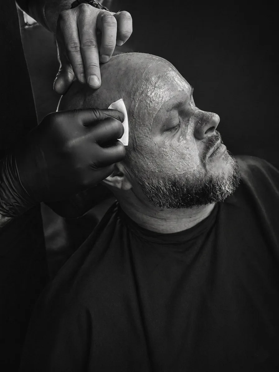 Преміальний догляд за обличчям — ALED Barbershop, Київ